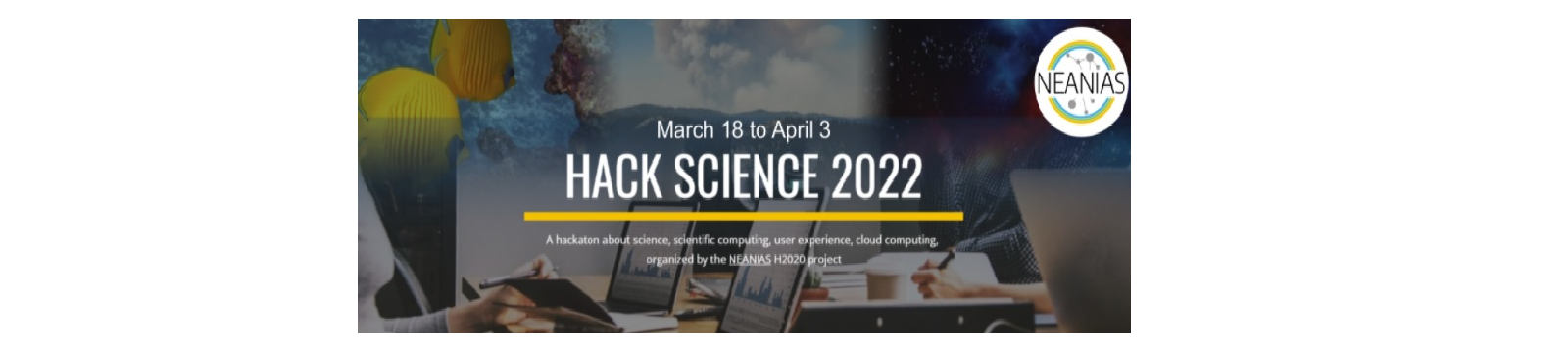 GARR cloud for Hack the Science 2022